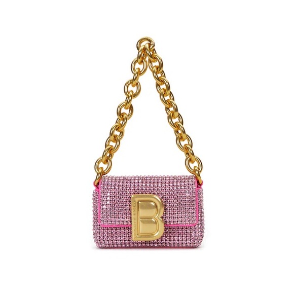 Brandon Blackwood Handbags - Brandon Blackwood Micro Nia Bag- Pink Crystal